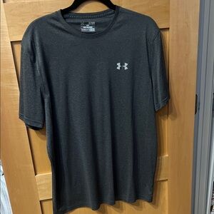 Under Armour Men's Charcoal Short Sleeve Tee